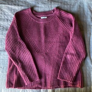 Burgundy sweater